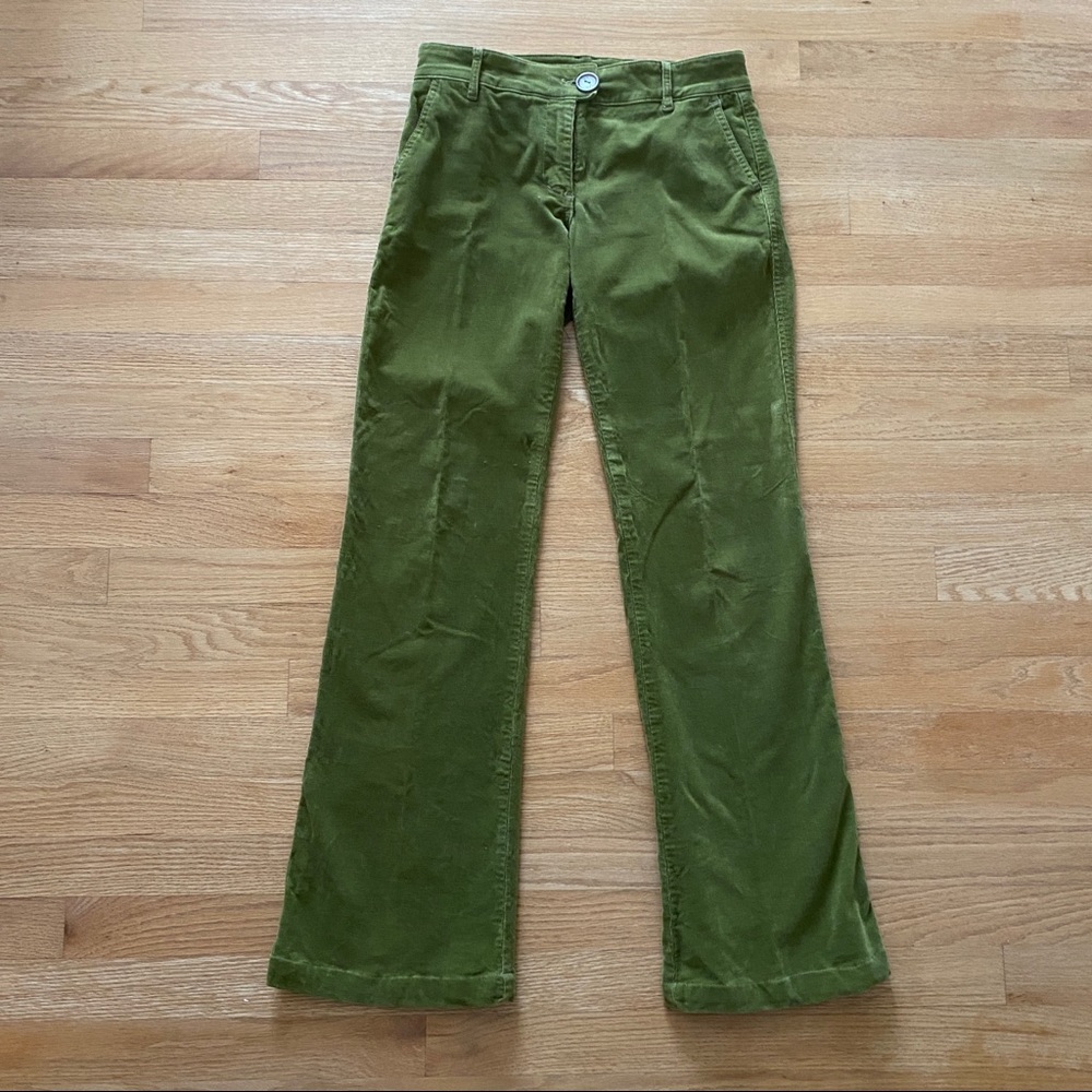 Sanctuary Green Corduroy Bootcut Pants 2